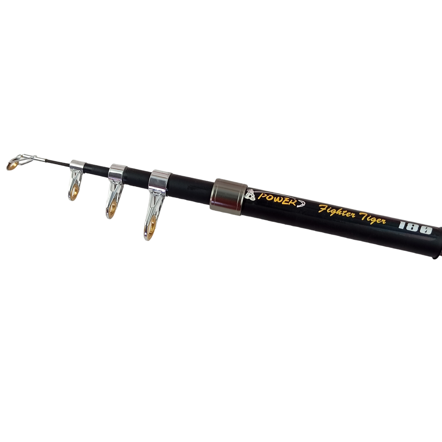Power Fighter Tiger Telescopic Fishing Spinning Rod Guide Close Image