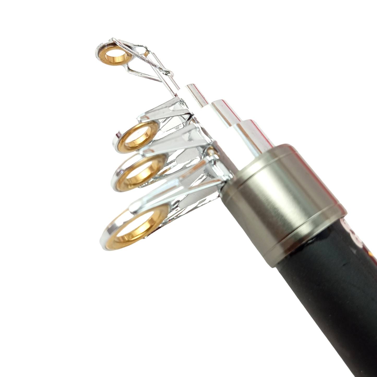 Power Fighter Tiger Telescopic Fishing Spinning Rod Guide Close Image
