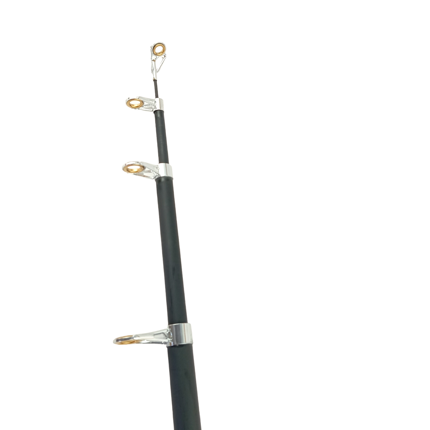 Power Fighter Tiger Telescopic Fishing Spinning Rod Guide Close Up Image