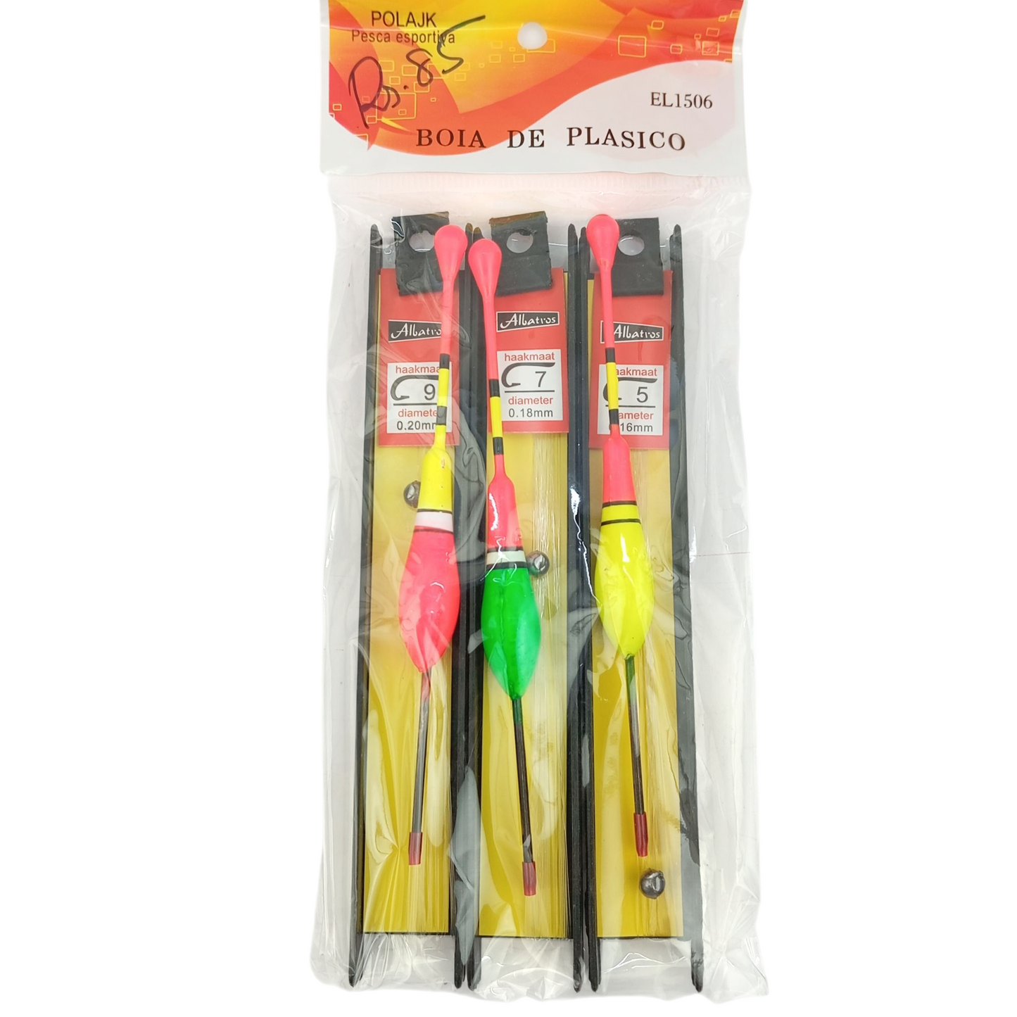 Pre Rigged Float Fishing Rig- 3 Sizes