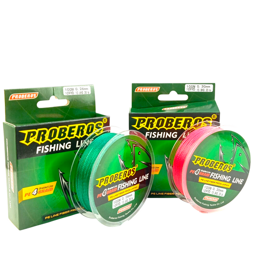 Proberos 4X Fishing Braided Line 100m