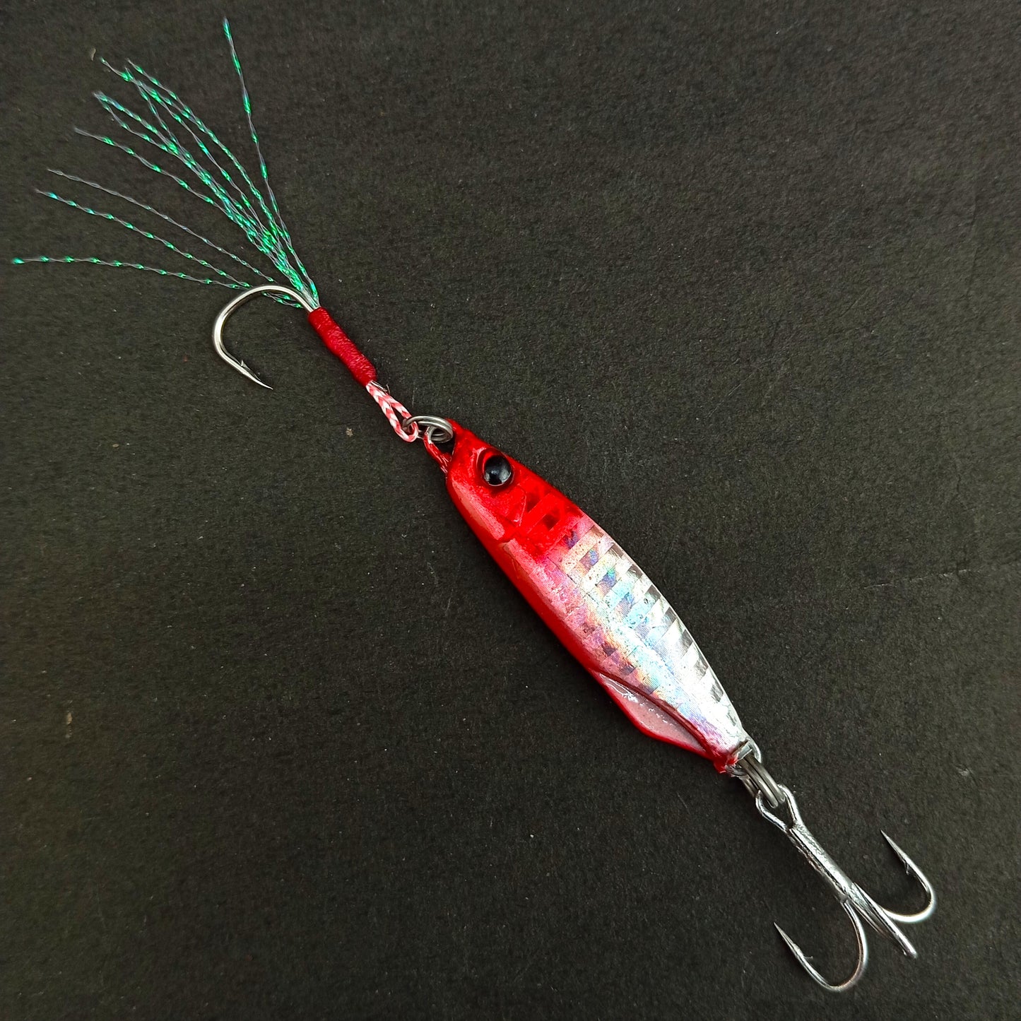 Pushpa Jigs Lure with Single Assist and Treble Hooks 20gms