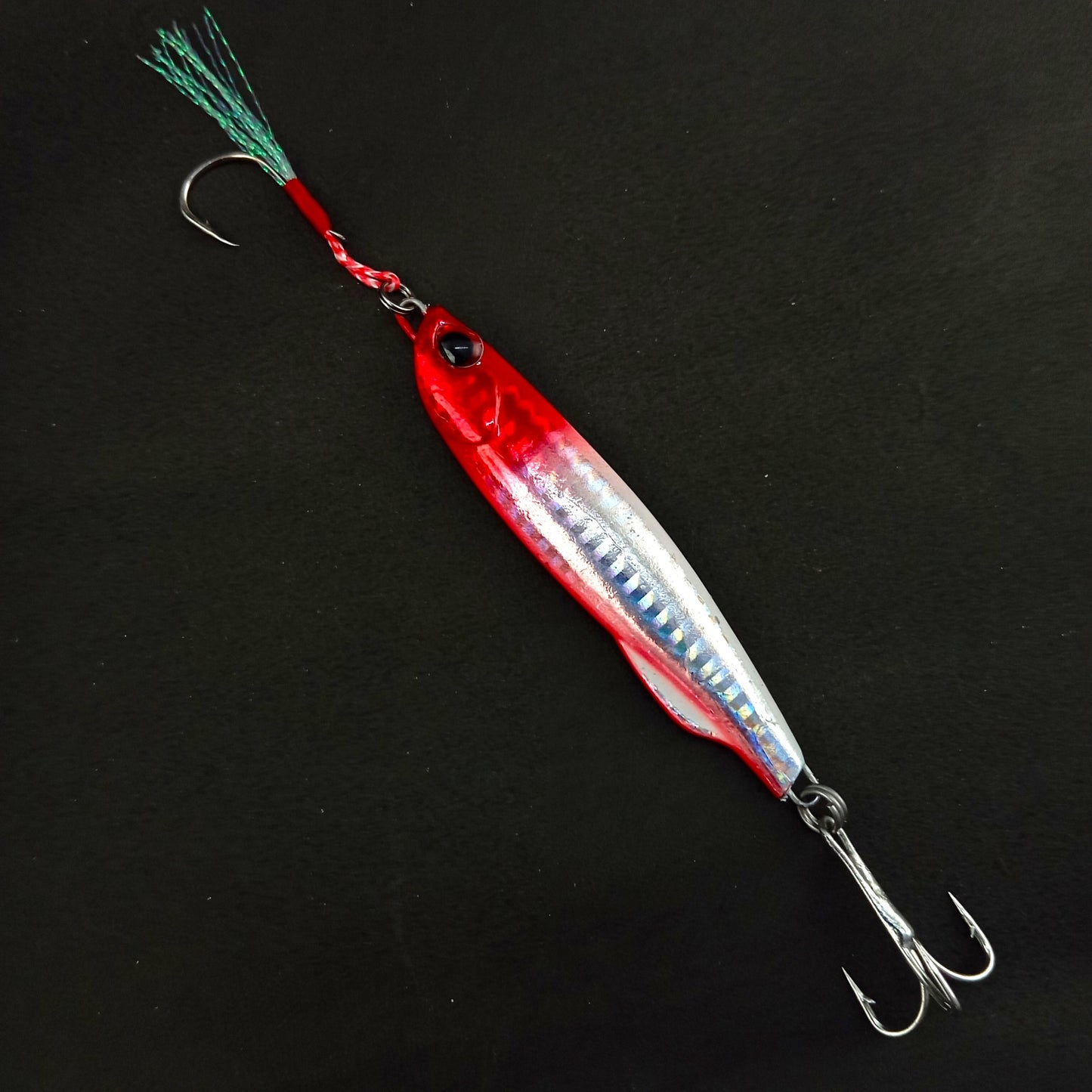 Pushpa Jigs Lure with Single Assist and Treble Hooks -60gms