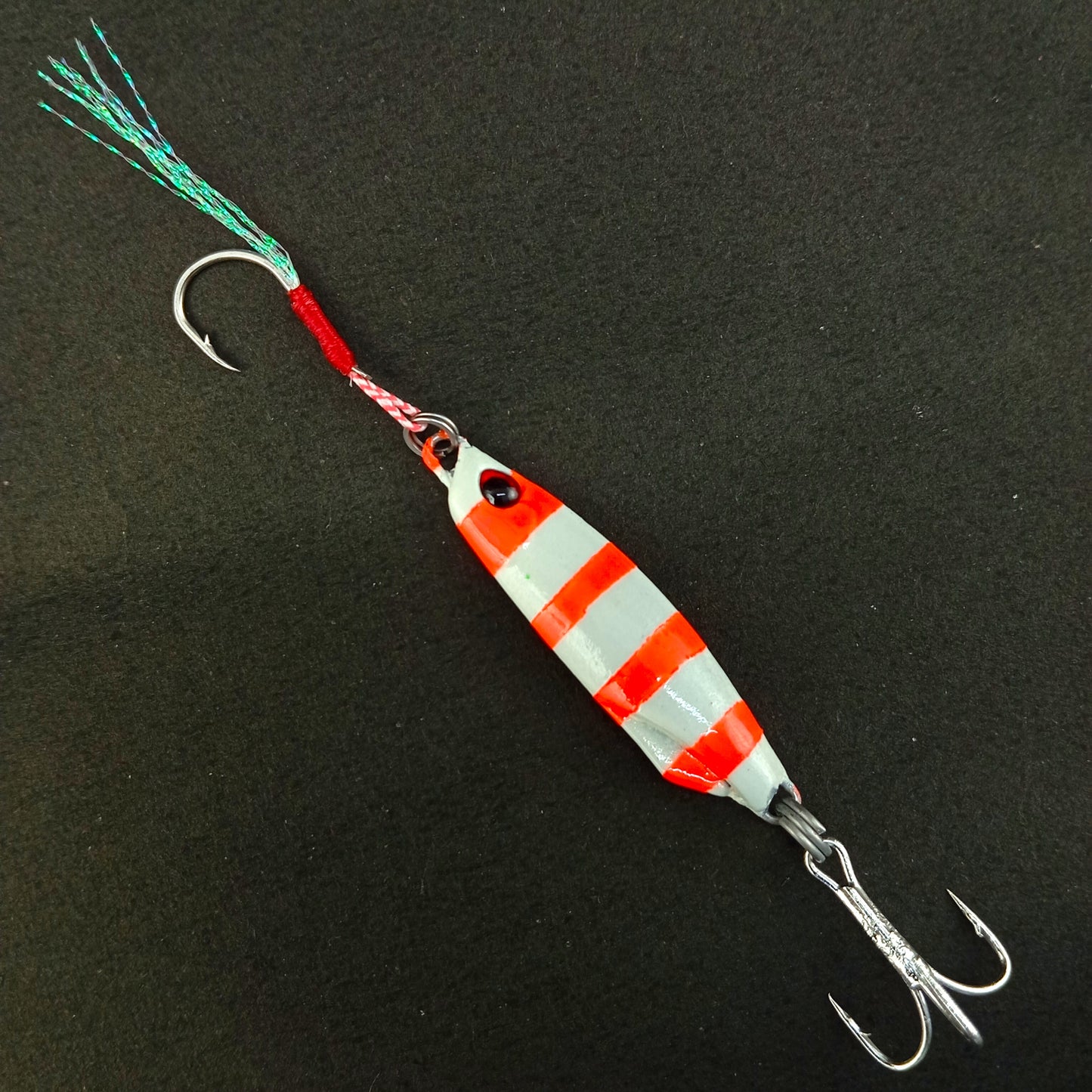 Pushpa Jigs Lure with Single Assist and Treble Hooks | 20gms
