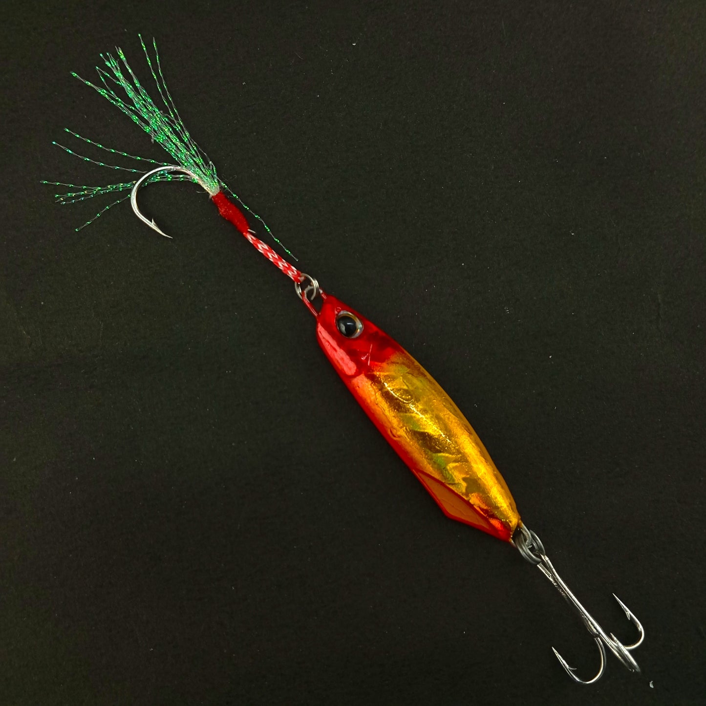 Pushpa Jigs Lure with Single Assist and Treble Hooks |40gms