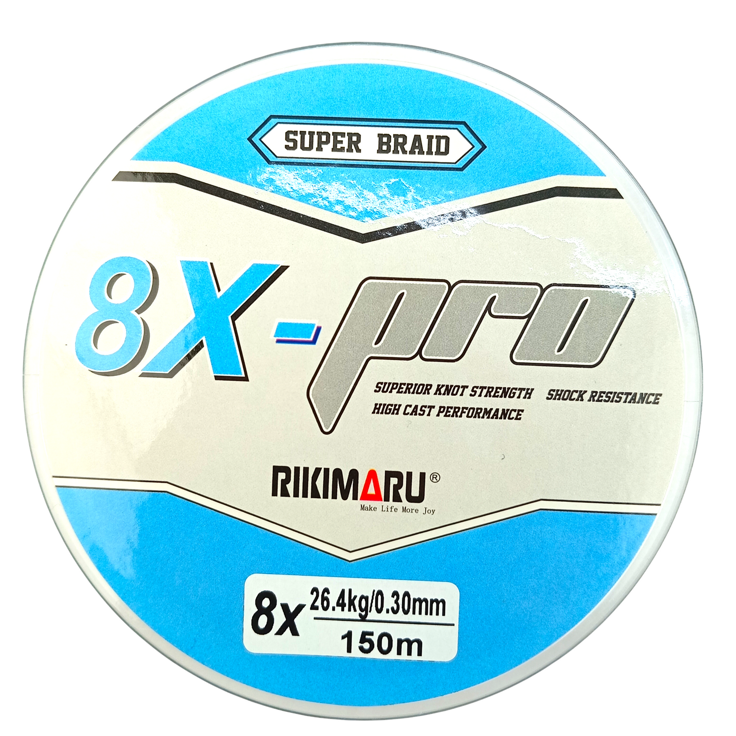 Rikimoru 8X-Pro Braided Line 150m-Spools