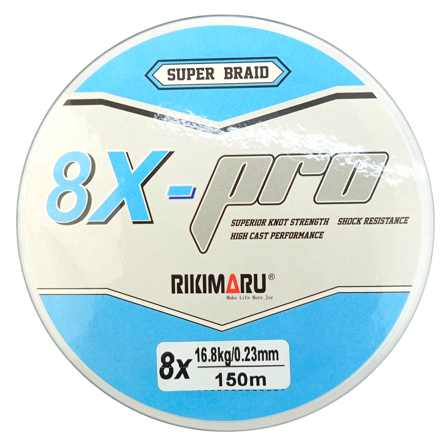 Rikimoru 8X-Pro Braided Line 150m-Spools