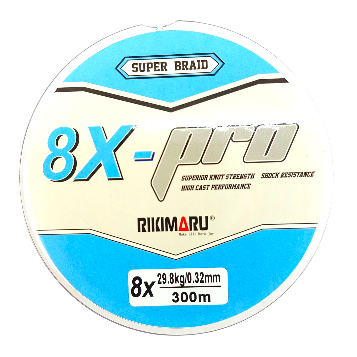 Rikimoru 8X-Pro Braided Line 300m-Spools