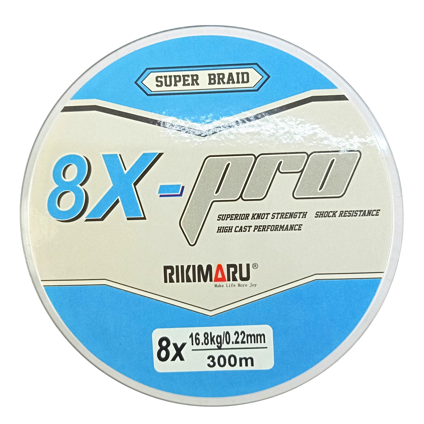 Rikimoru 8X-Pro Braided Line 300m-Spools