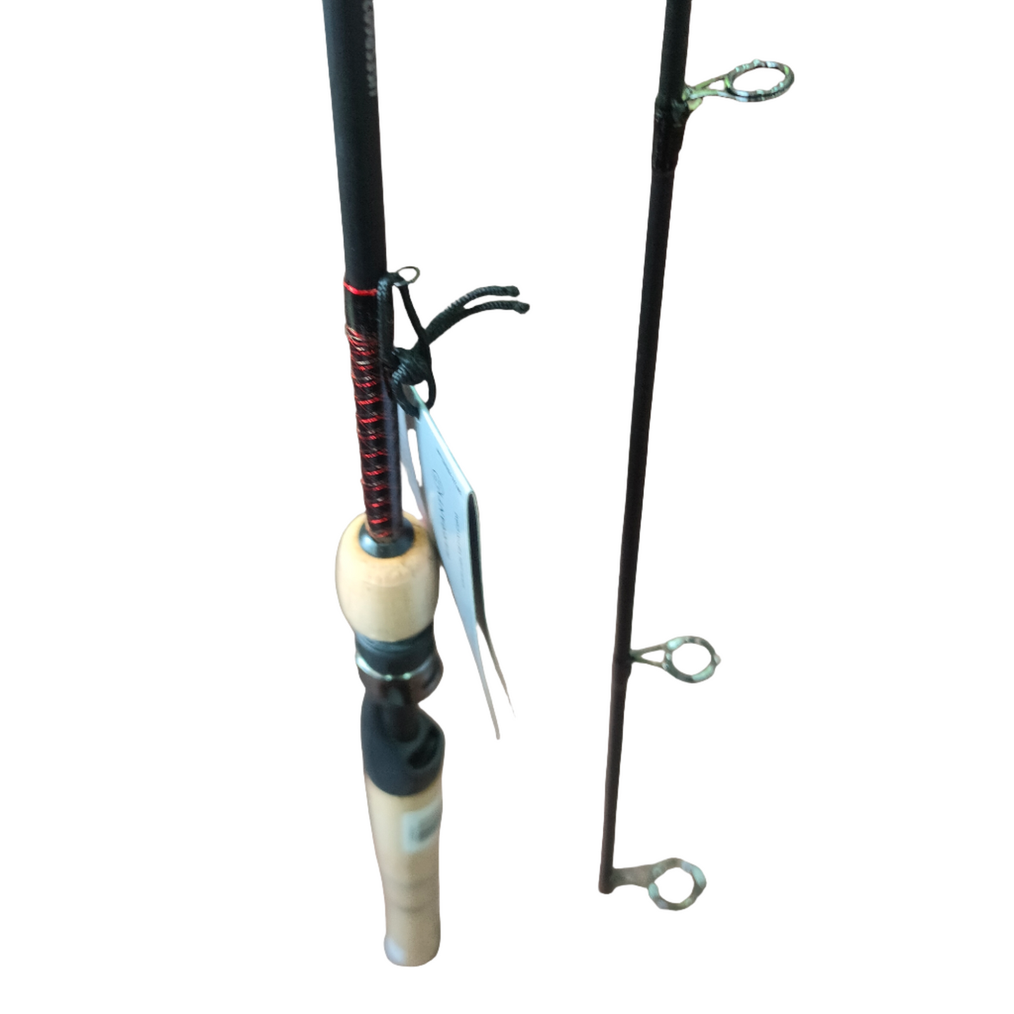 Guides closeup image and reel seat Shakespeare Ugly Stik Elite Graphite 6 Ft Light Fishing Rod 6-14Lb/7-17.7g