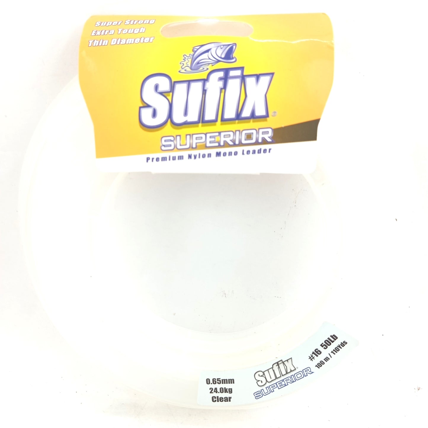 Sufix_Superior_Pemium_Nylon_Mono_Leader_Fishing_Line_0.65mm-50lbs_Close_Up_Image