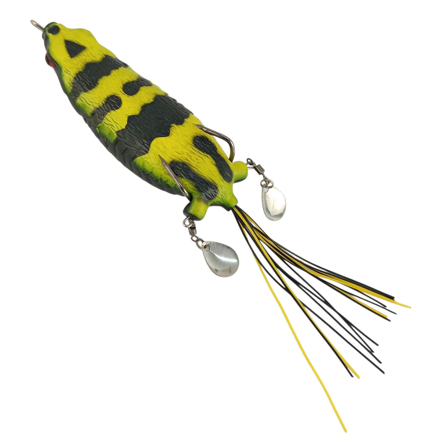 Super Long Casting Double Spinner With Tail Frog |9cm| |23gm|