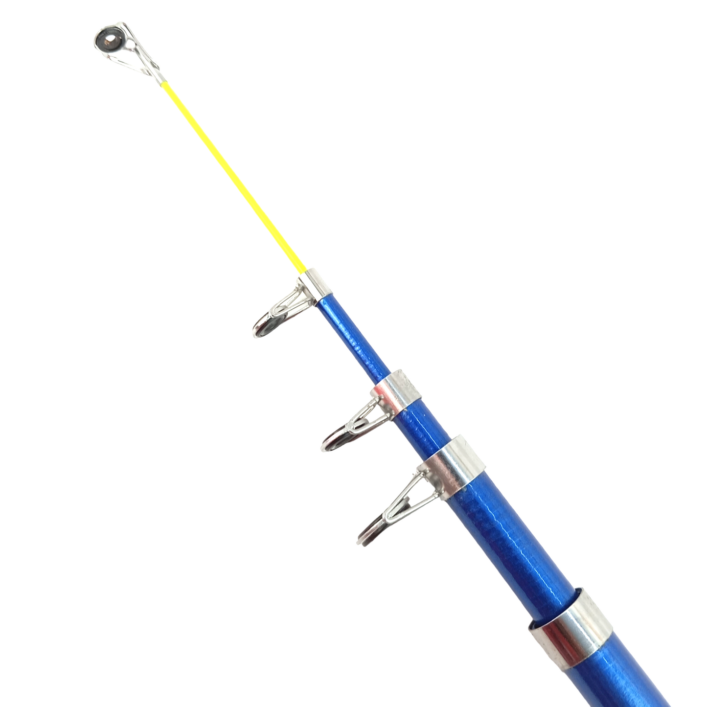 Trooper Telescopic Fishing Spinning Rod Guide Close Up Image