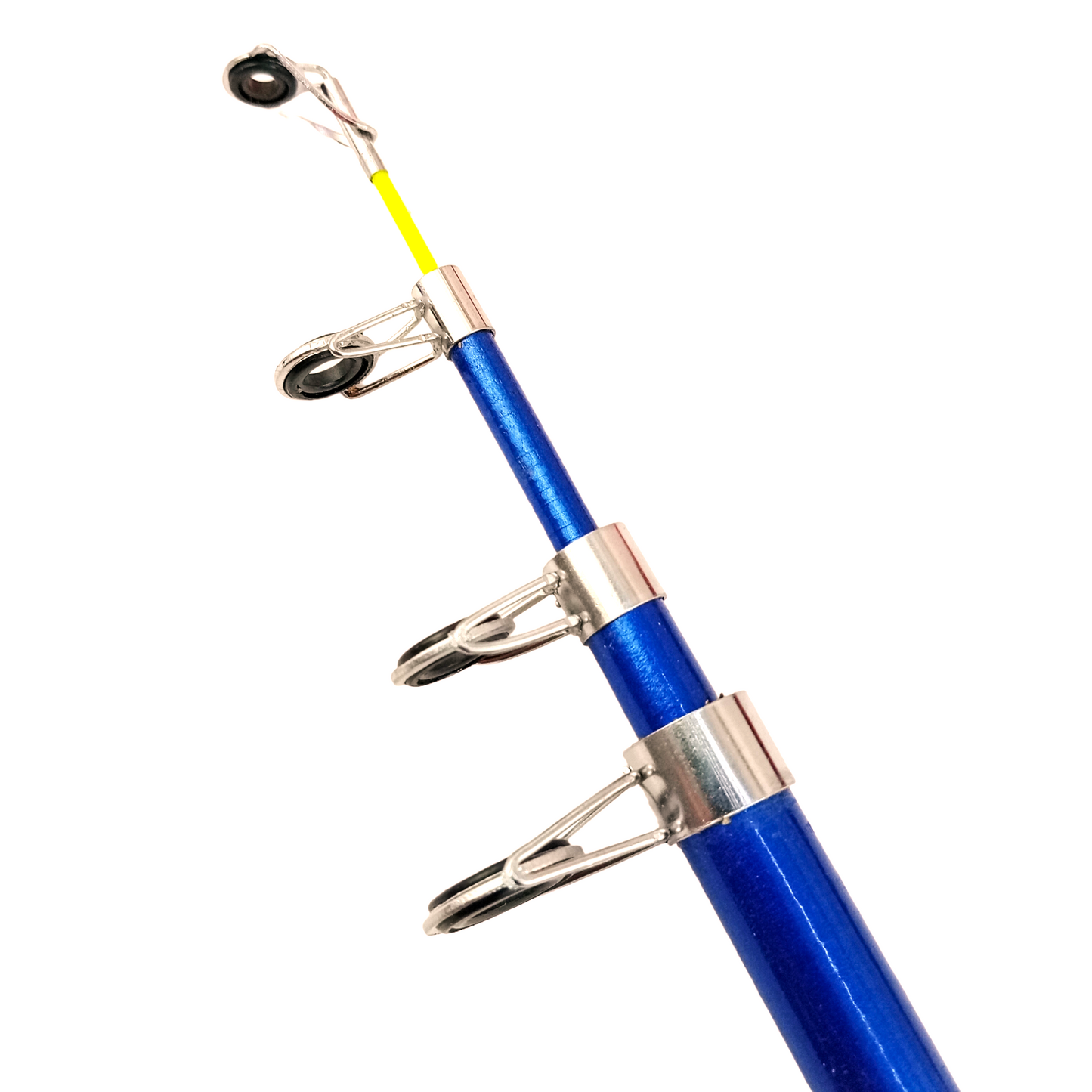 Trooper Telescopic Fishing Spinning Rod Tip Close Up Image