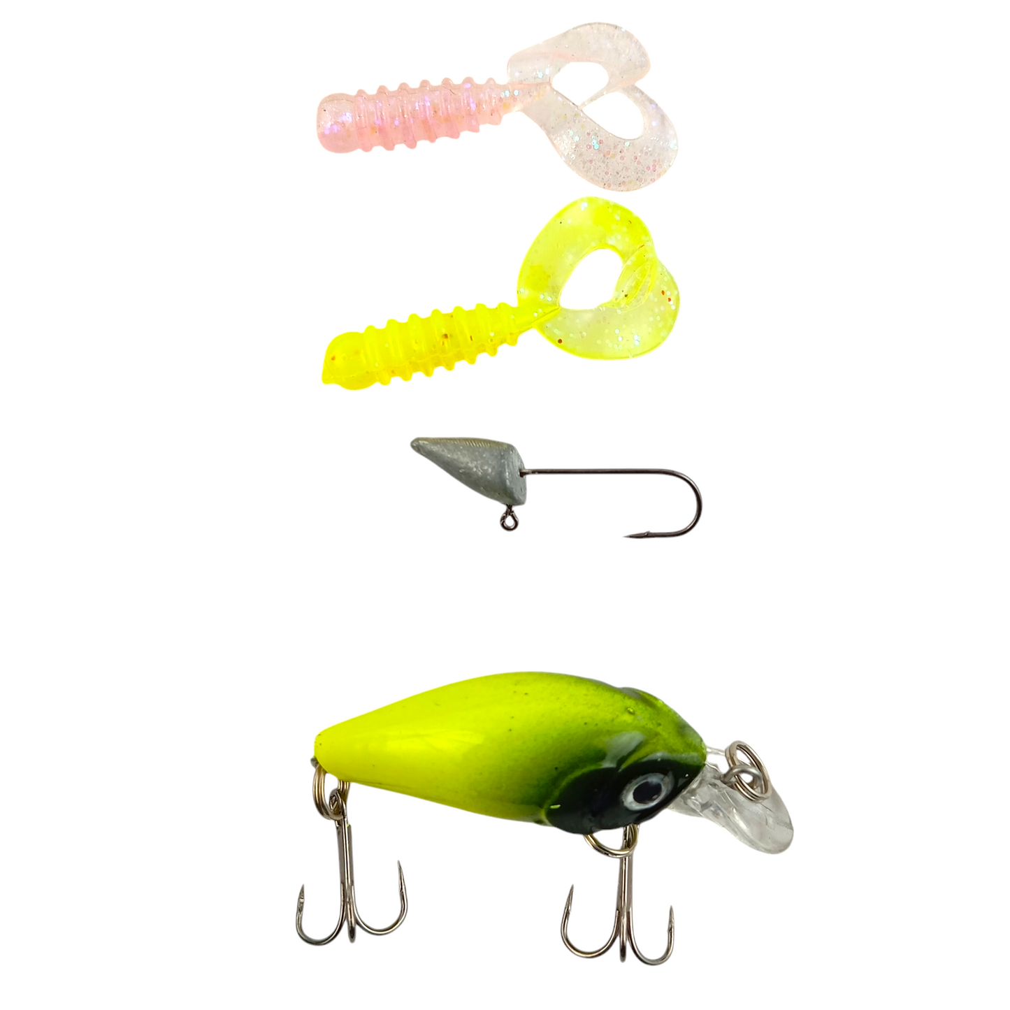 Ultralight Freshwater and Saltwater Fishing Combo Lures