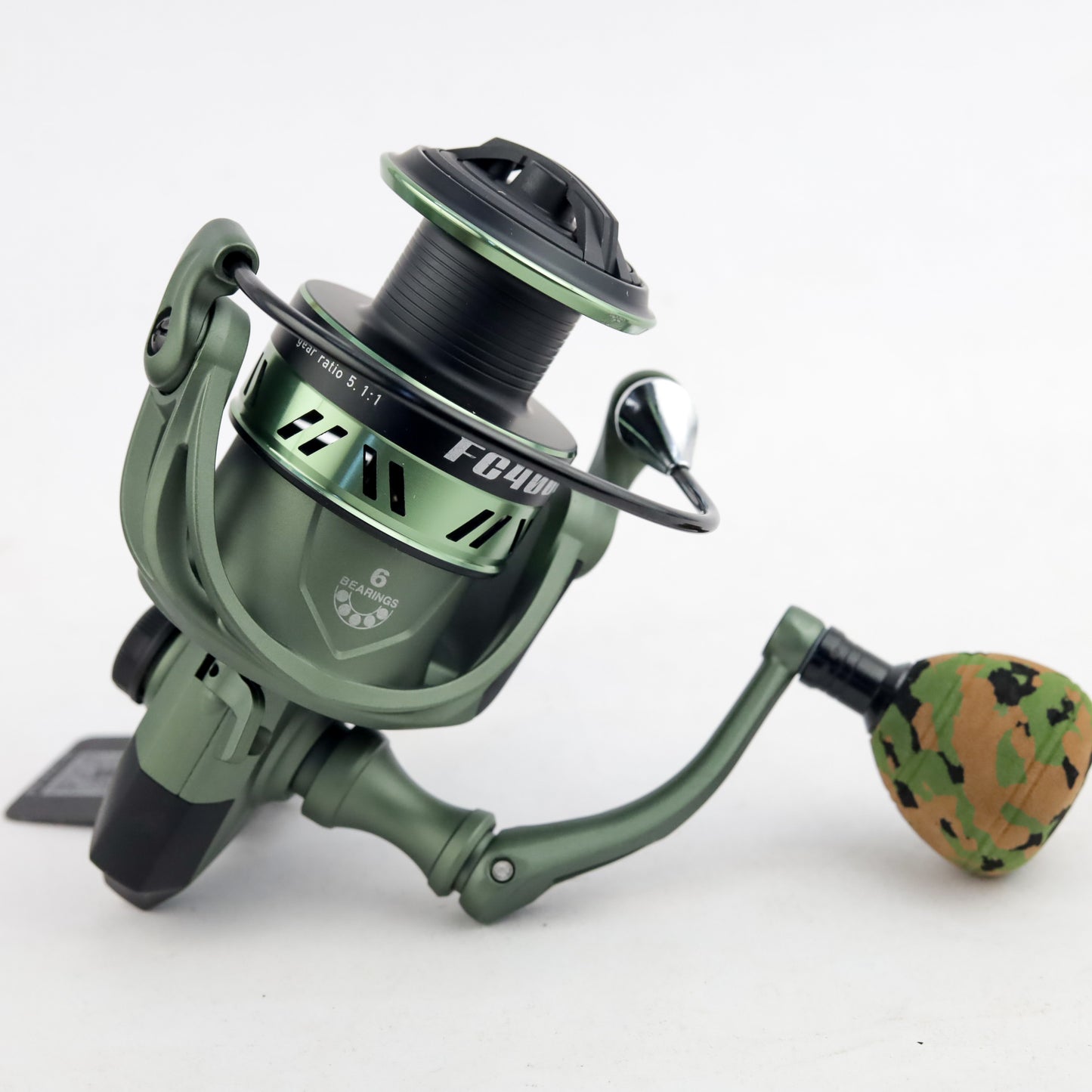 Yolo FC4000 - FC5000 Spinning Fishing Reel | 7Kg Drag | Aluminum Handle | EVA Knob