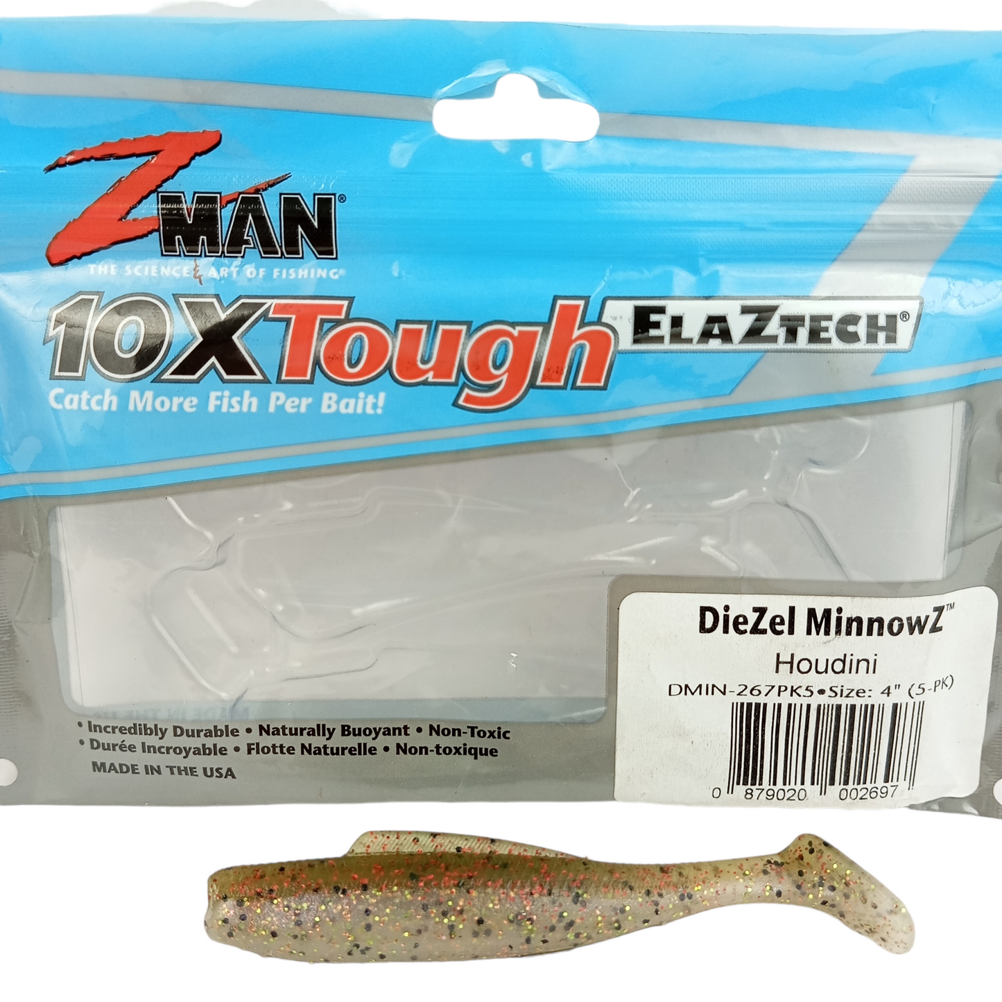 Z Man DieZel MinnowZ Size-4 Houdini Single Image
