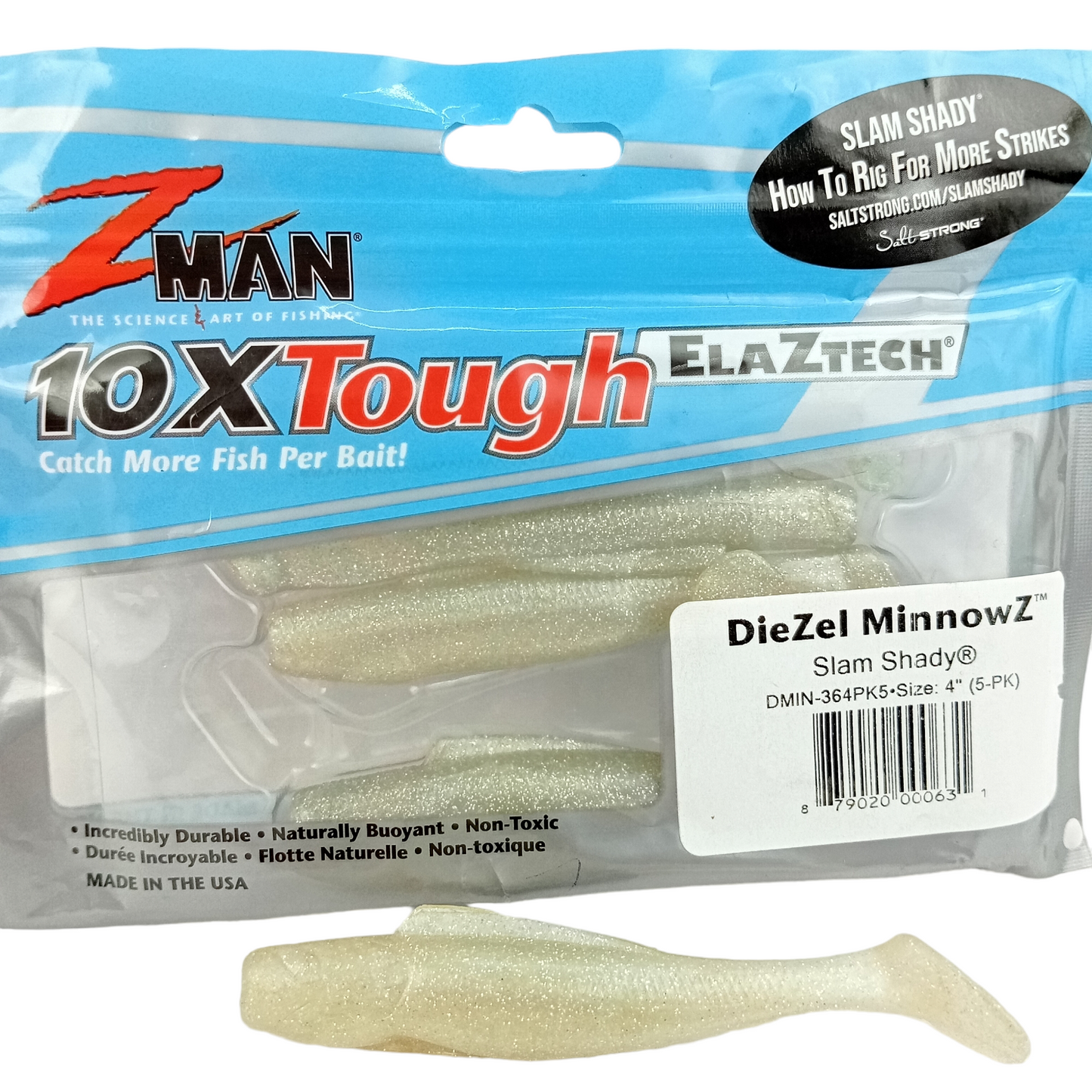 Z Man DieZel MinnowZ Size-4 Slam Shady Single Image