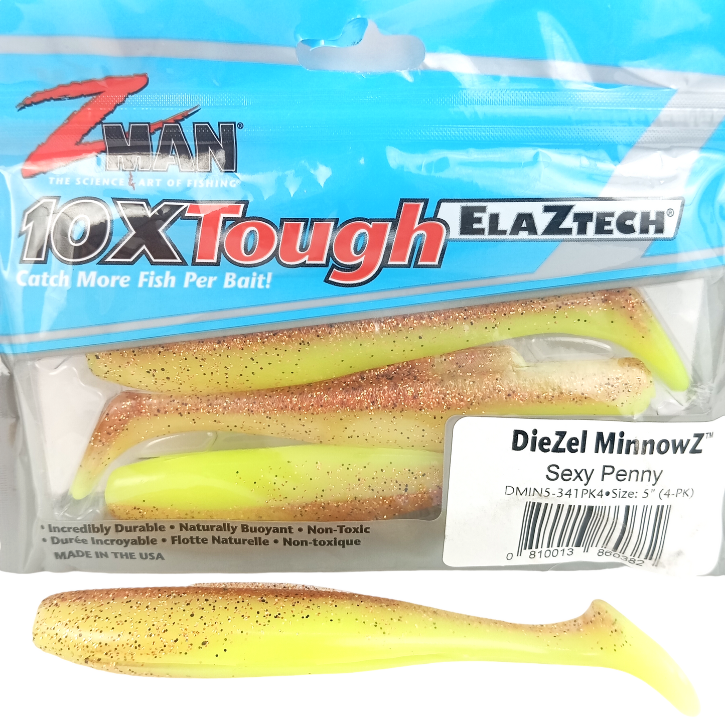 Z Man DieZel MinnowZ Size-5 Sexy Penny Single Image