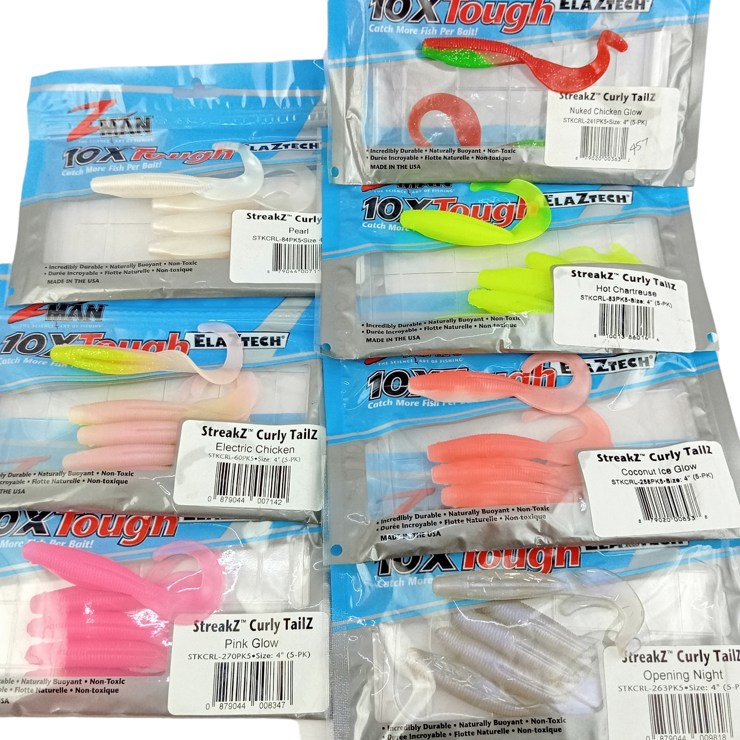 Z Man SteakZ Curly TailZ Size-4 All Image