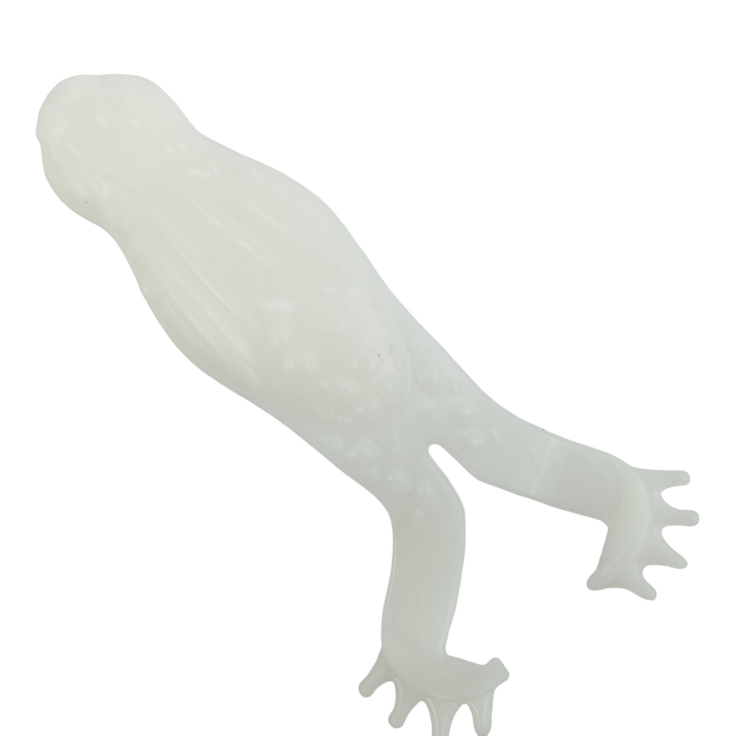 Zman Goat ToadZ™ 10X Tough ElaZtech® 4inch10cm White Close Up Image