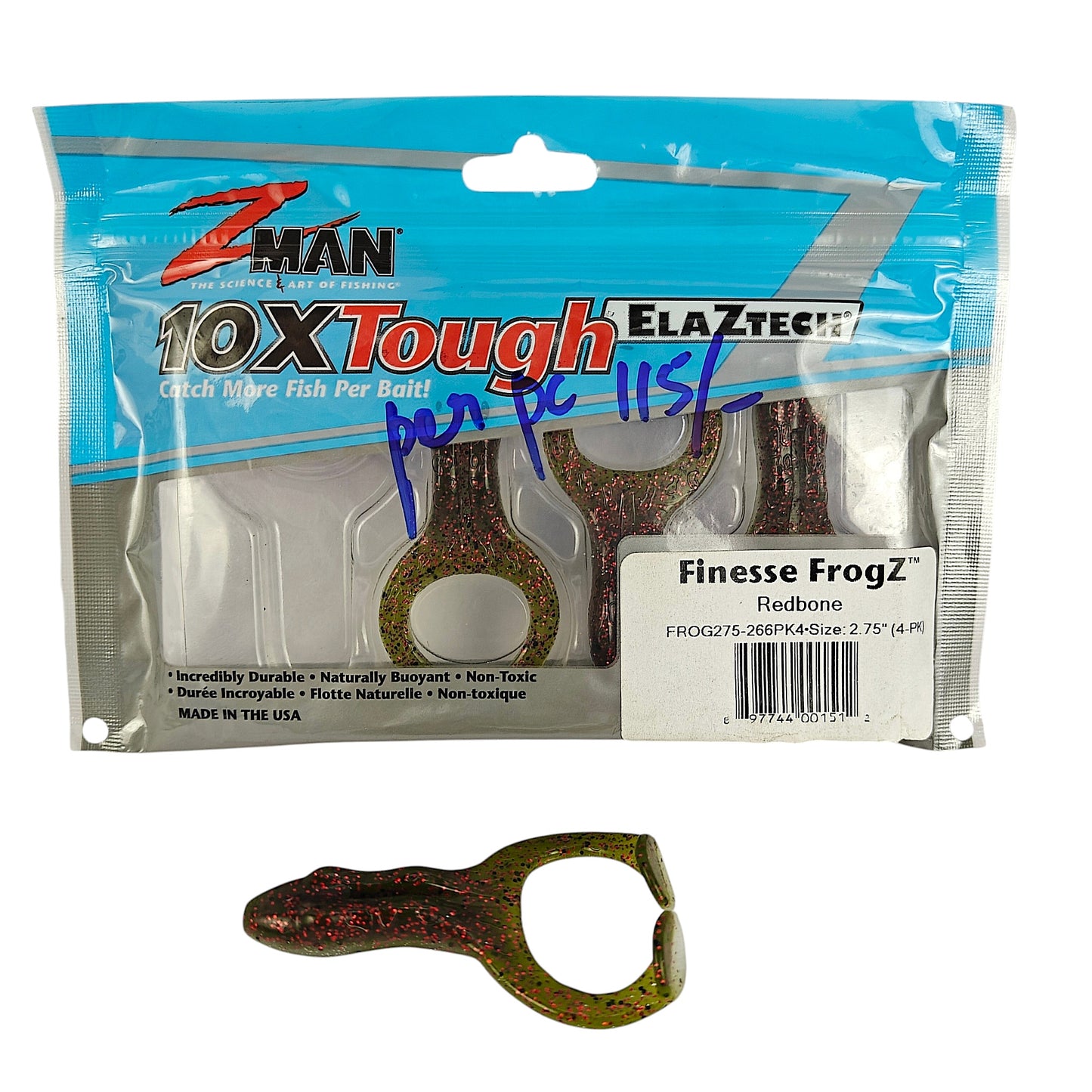 Z-Man Finesse FrogZ 2.75inch | 4g| Single Pc