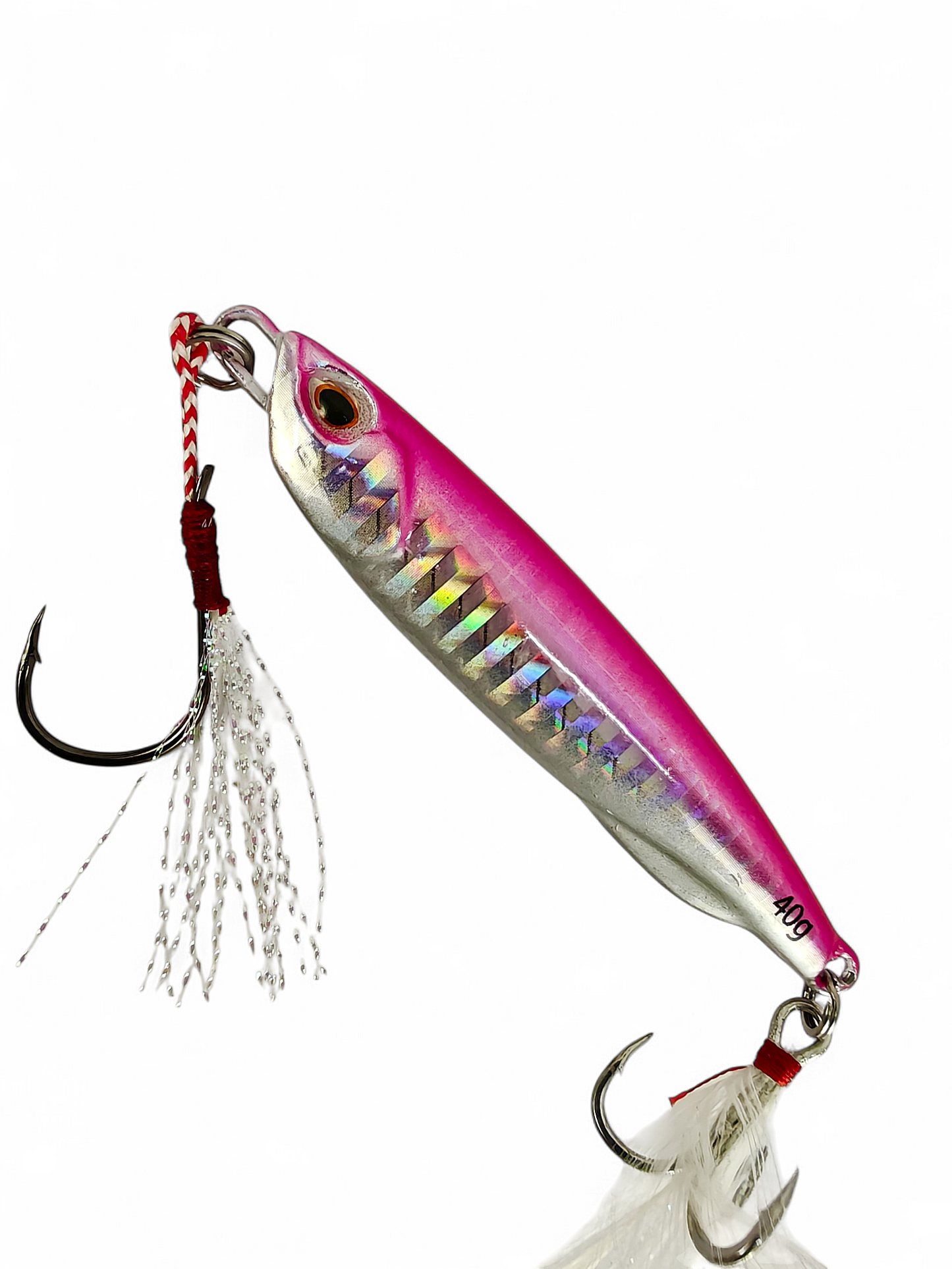 Jig Lure with Single Assist and Treble Hooks | 40gms