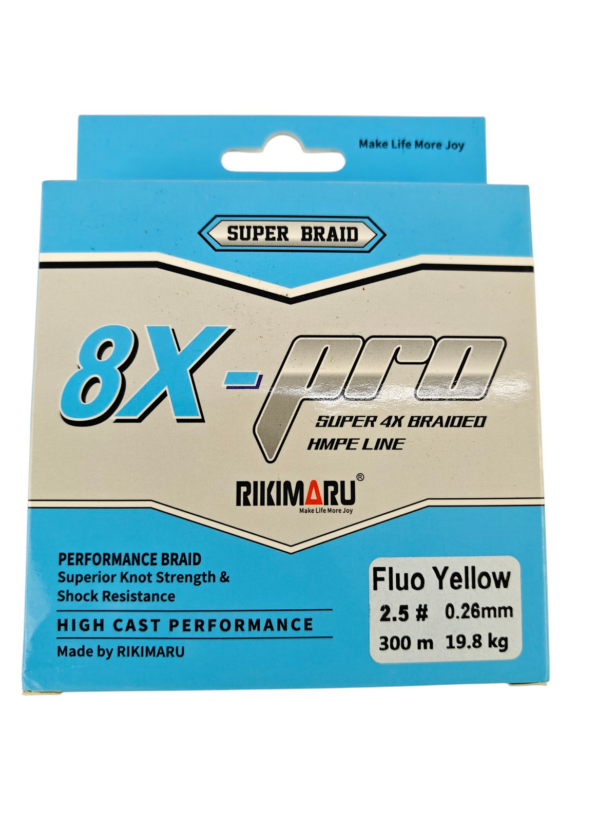 Rikimaru 8X-Pro Braided Line 300m-Spools
