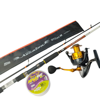 Light Weight Longcasting Saltwater GT Combo