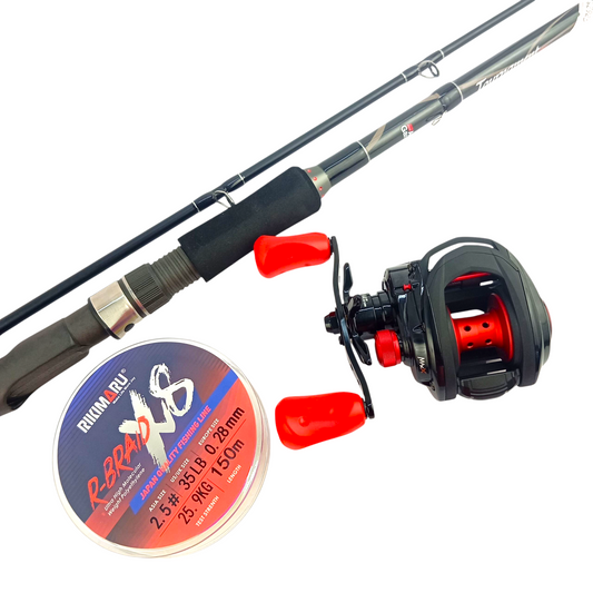 Abu Garcia Tournament SX 7ft Baitcasting Rod |Abu Garcia MAX 4X Reel Combo