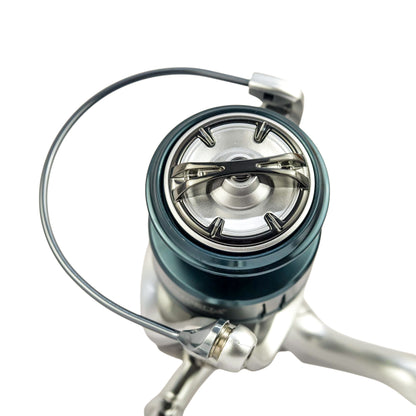 Accuretta Menethil Spinning Fishing Reel | Power Handle Aluminum Spool | 4000/5000/6000 Size
