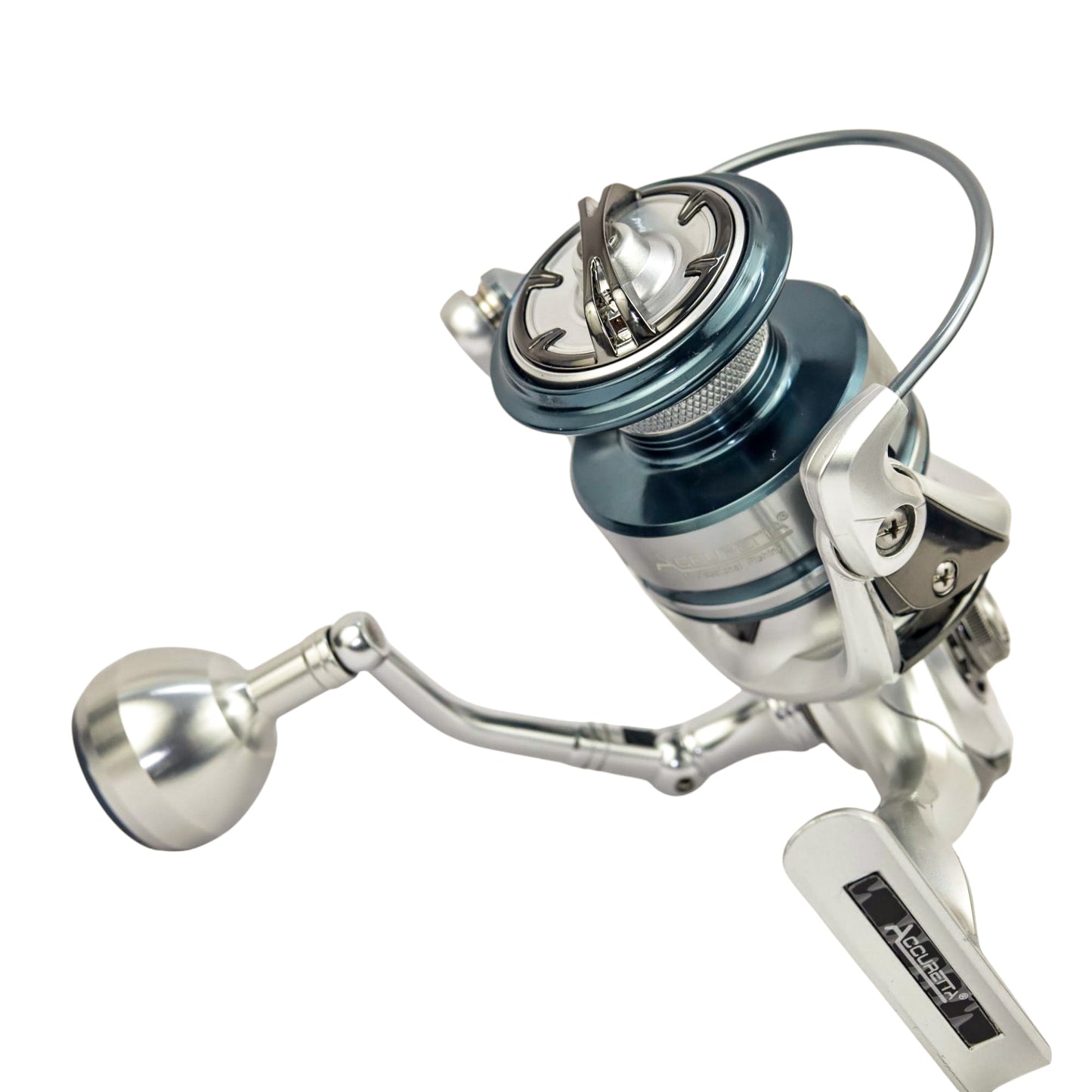 Accuretta Menethil Spinning Fishing Reel | Power Handle Aluminum Spool | 4000/5000/6000 Size