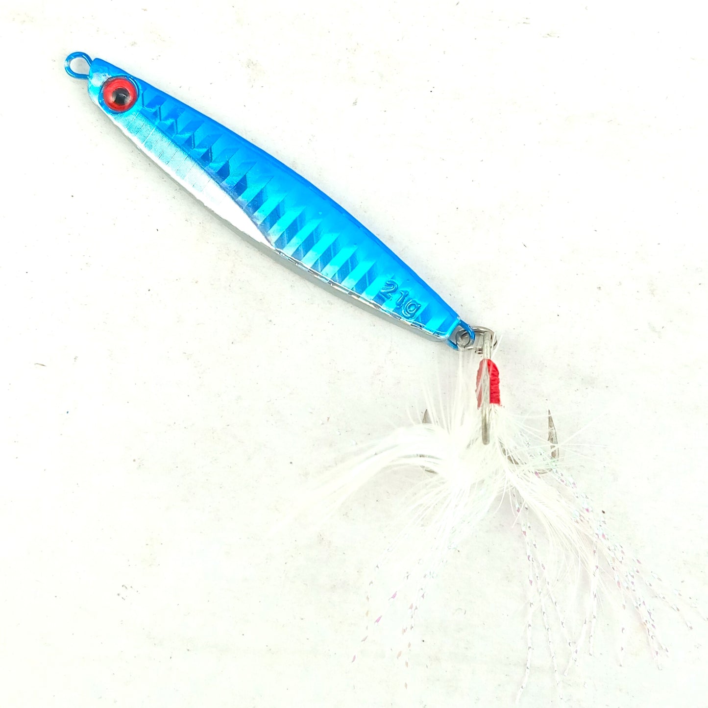 Affordable Jigs Lures with Teaser Treble Hooks | 21g,30g,40g