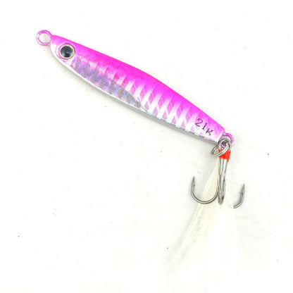 Affordable Jigs Lures with Teaser Treble Hooks | 21g,30g,40g