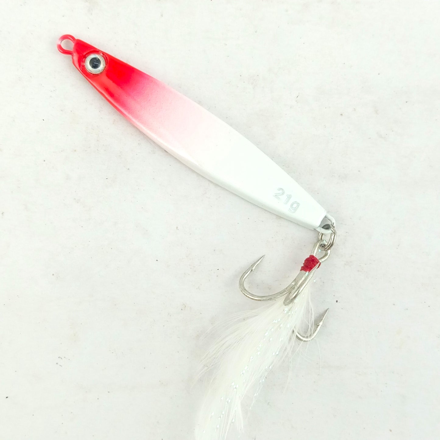 Affordable Jigs Lures with Teaser Treble Hooks | 21g,30g,40g