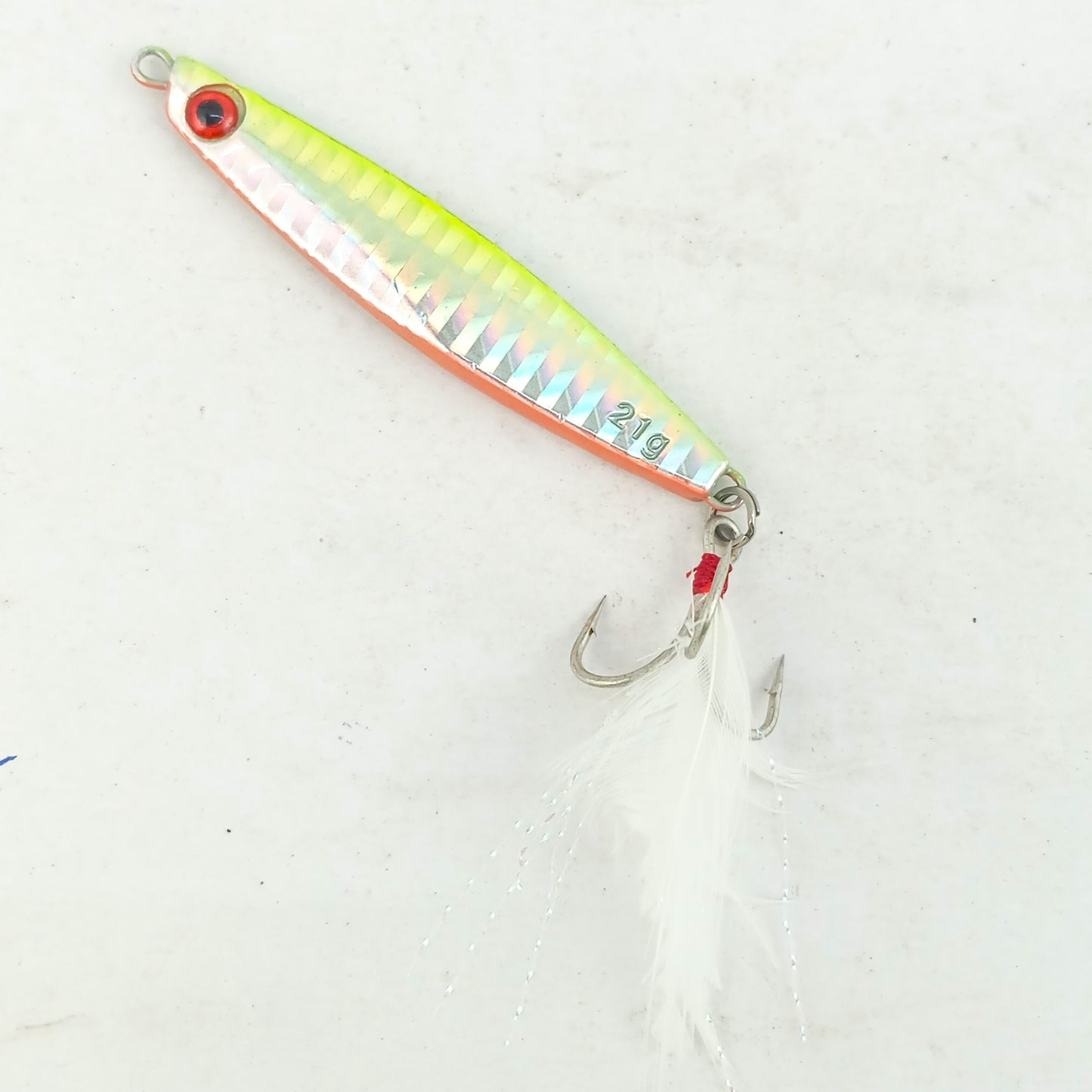 Affordable Jigs Lures with Teaser Treble Hooks | 21g,30g,40g