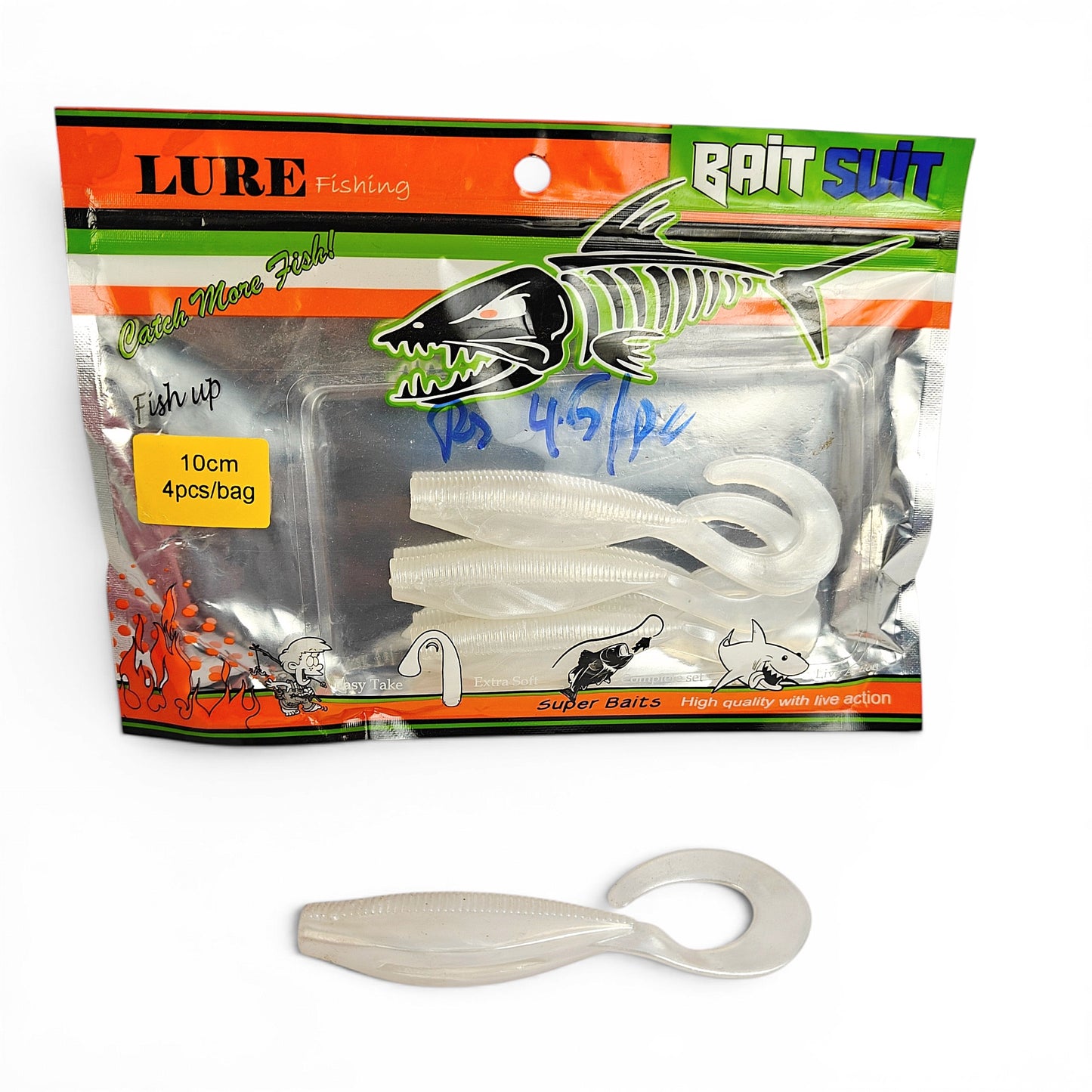 Affordable Curly Tail Soft Lure 4 inch