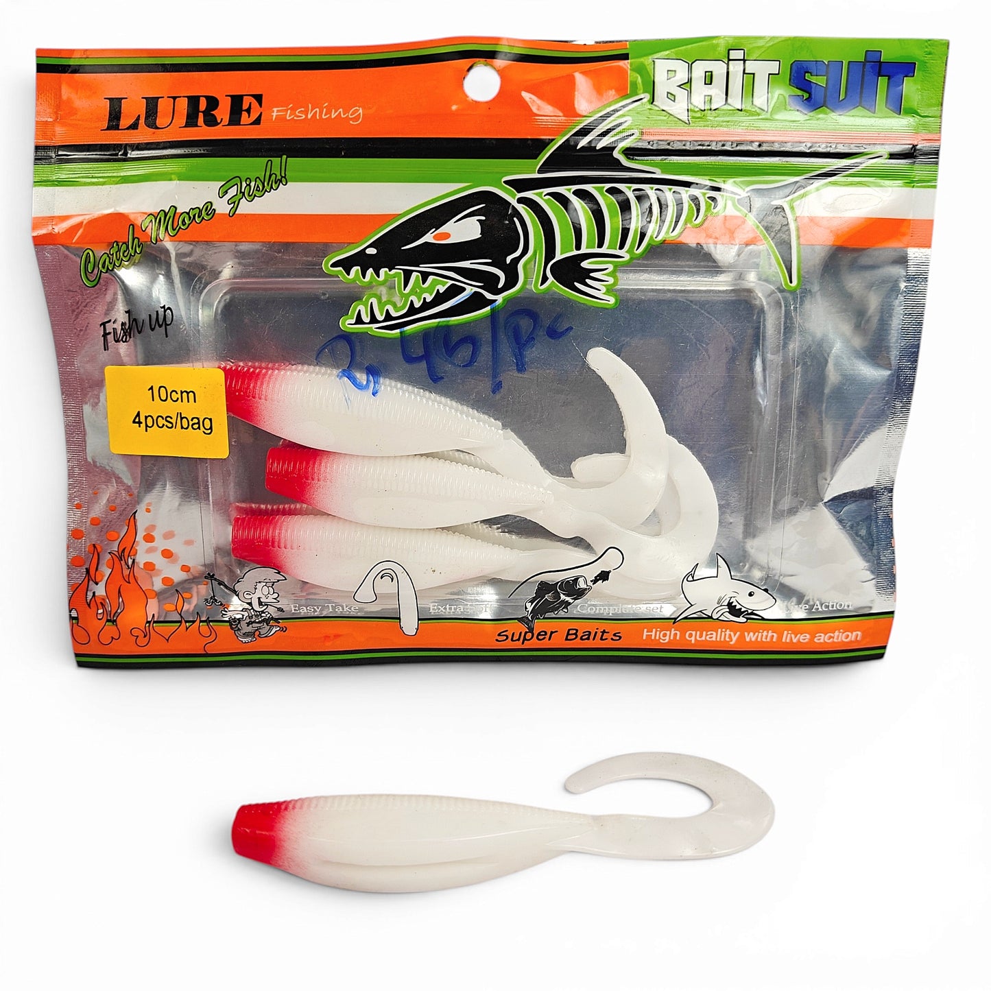 Affordable Curly Tail Soft Lure 4 inch