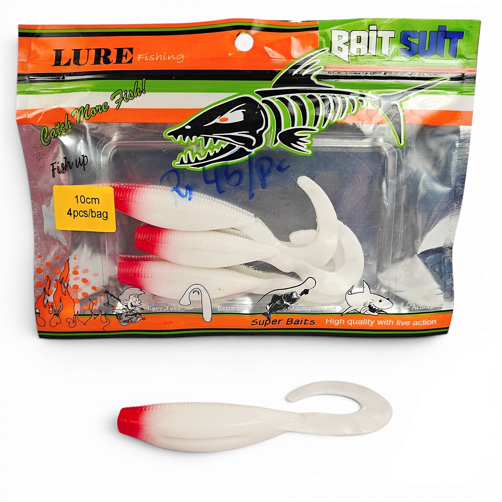 Affordable Curly Tail Soft Lure 4 inch