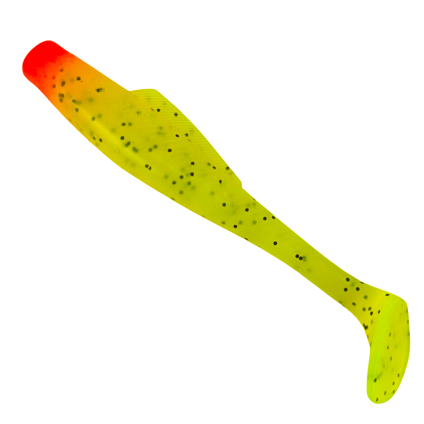 Affordable  Soft Lures 4 inch Red Head Green