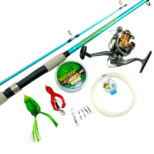 Beginner Light Weight Snakehead Fishing Combo