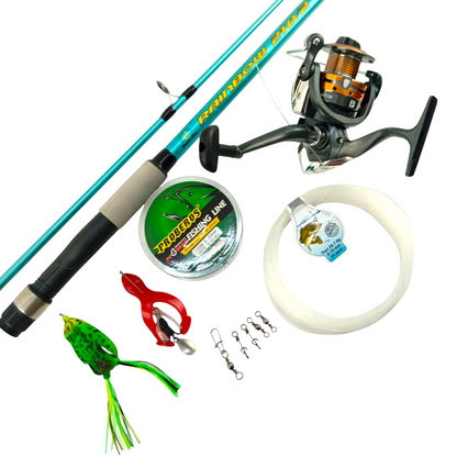 Beginner Light Weight Snakehead Fishing Combo