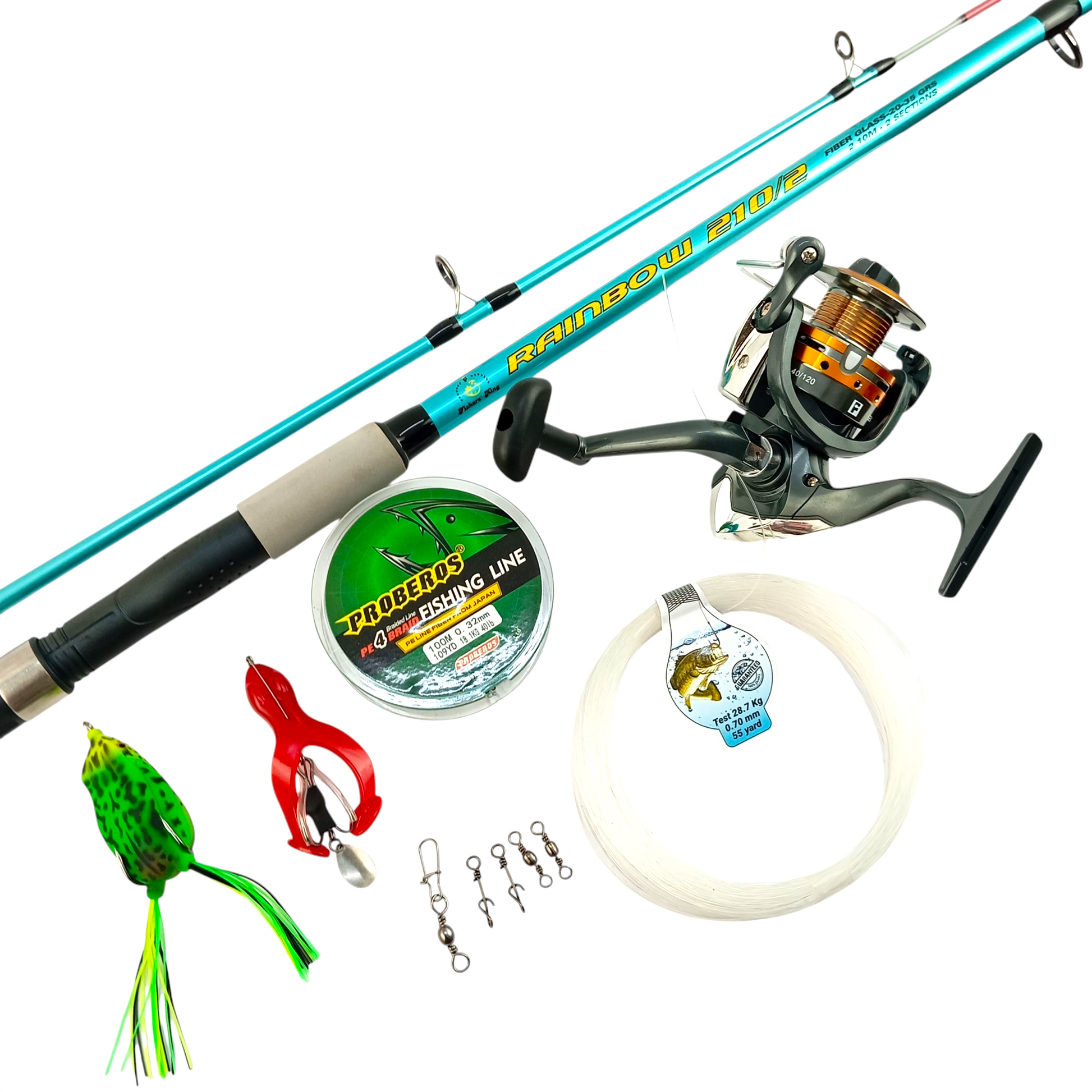 Beginner Light Weight Snakehead Fishing Combo