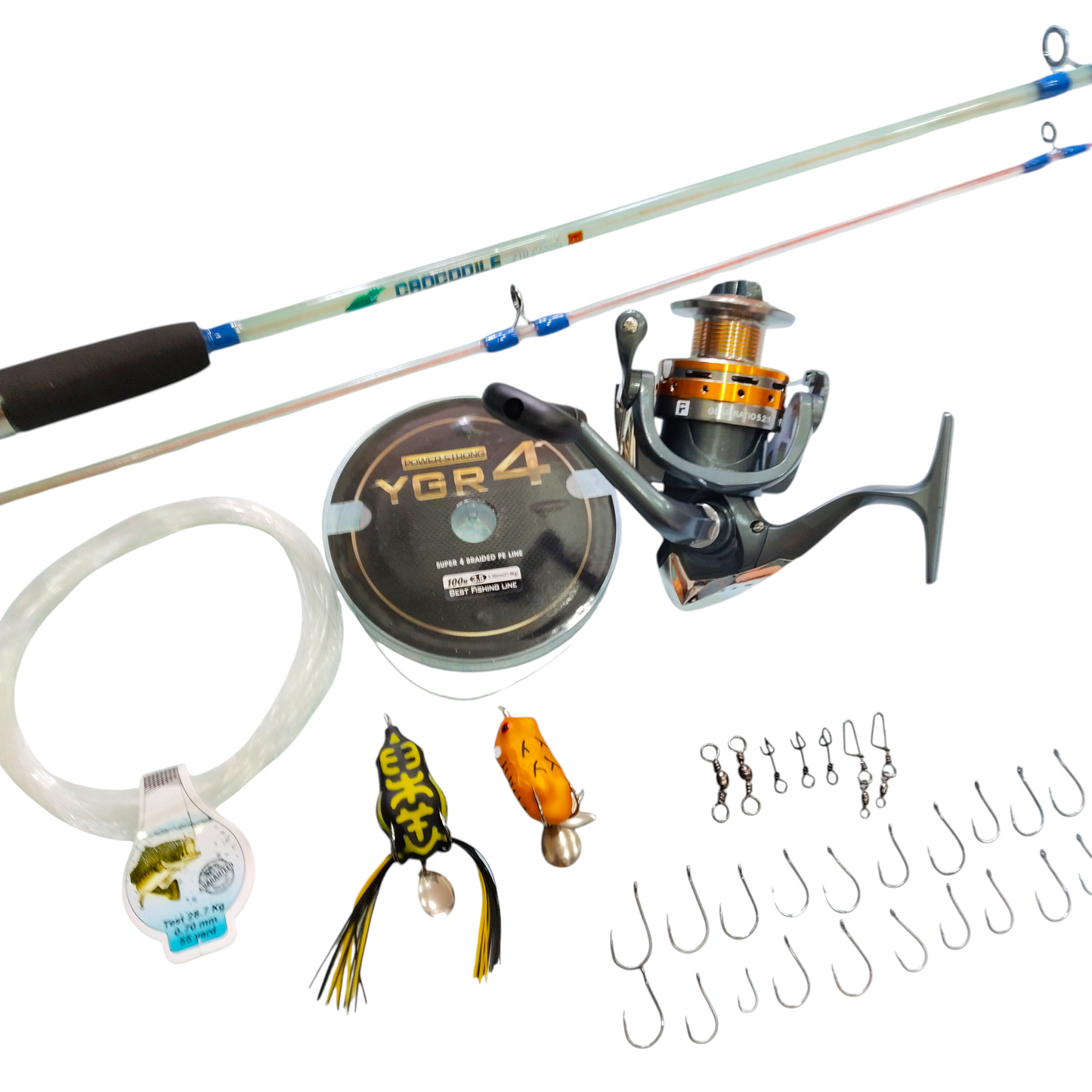 Beginner Low Budget Fresh Water Fishing Combo-1966 Only