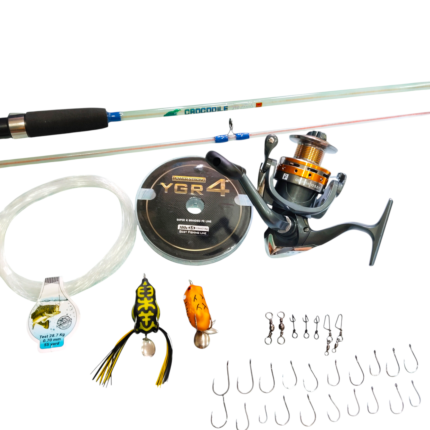 Beginner Low Budget Fresh Water Fishing Combo-1966 Only