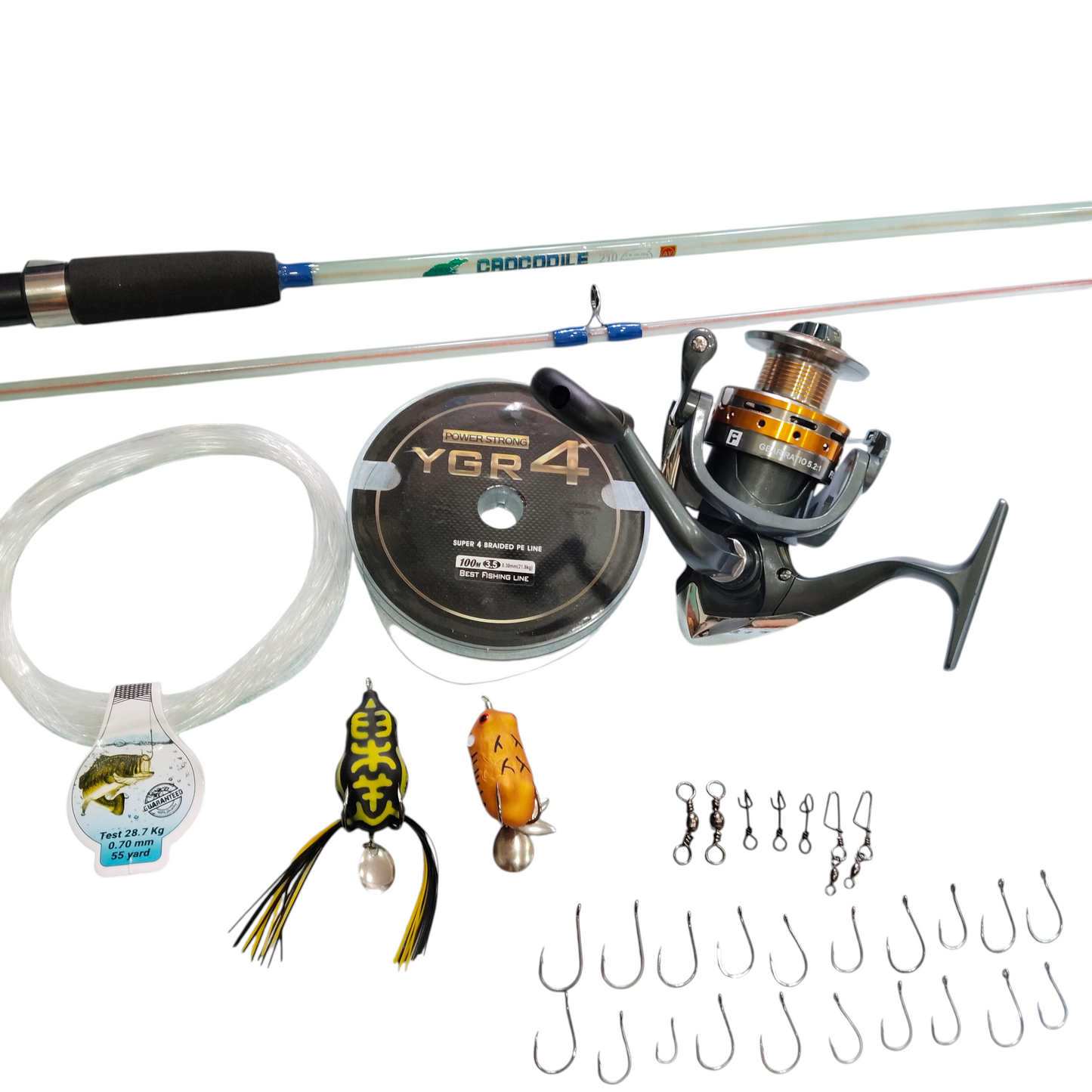 Beginner Low Budget Fresh Water Fishing Combo-1966 Only