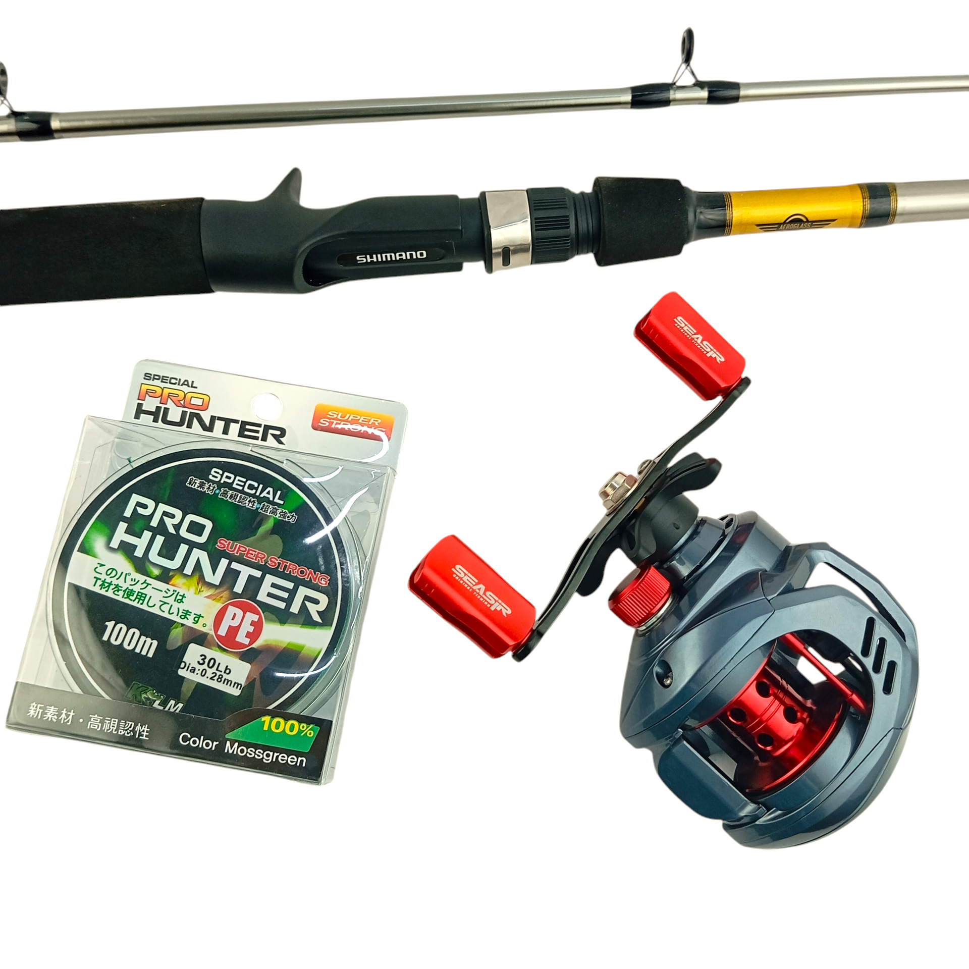 Beginner Shimano Baitcasting Rod Reel Combo