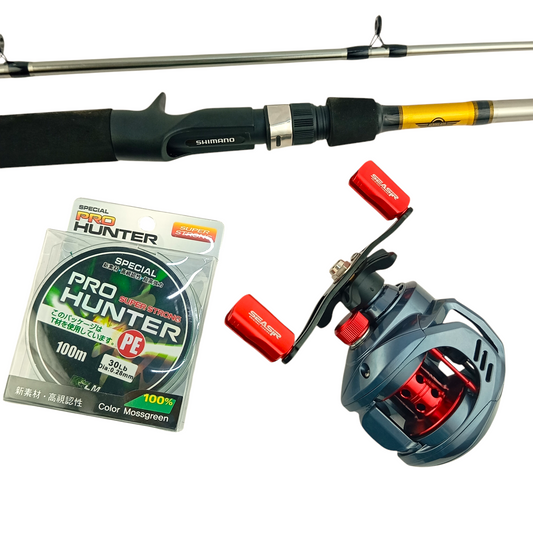 Beginner Shimano Baitcasting Rod & Reel Combo