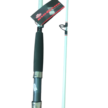 big game fishing rods and reels Rod Built for Big Fish in Big Water Both fresh and saltwater Berkley 8' Big Game Spinning