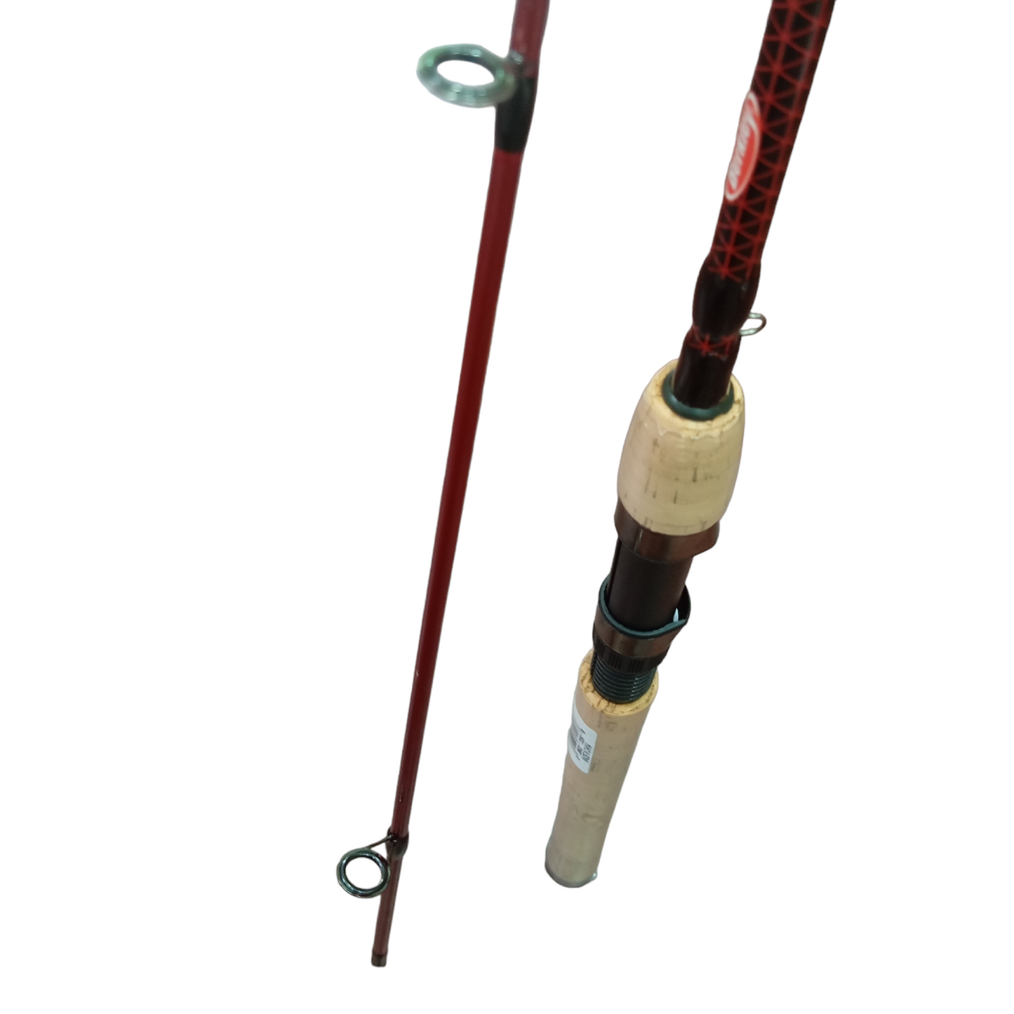 Reel holder another angle closeup image close up image Berkley Cherrywood 7ft 2.10m-2-10gr-Spinning Ultra Light Fishing rod